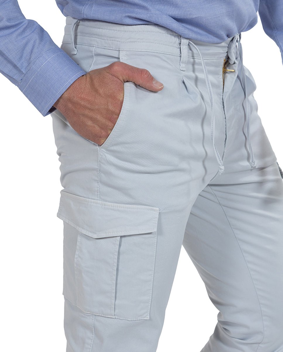 Pantalón Slim Cargo Cordones - AURA