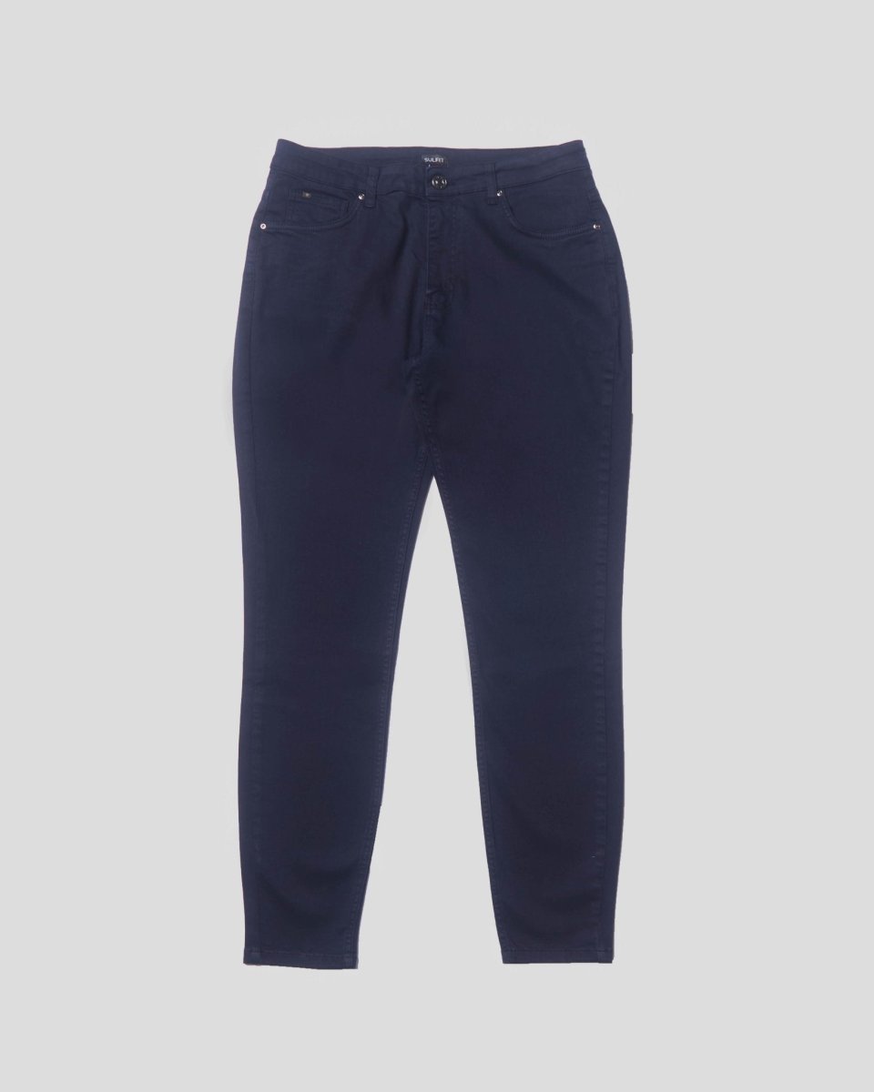 Slim Comfort Jeans In Full Navy - AURA
