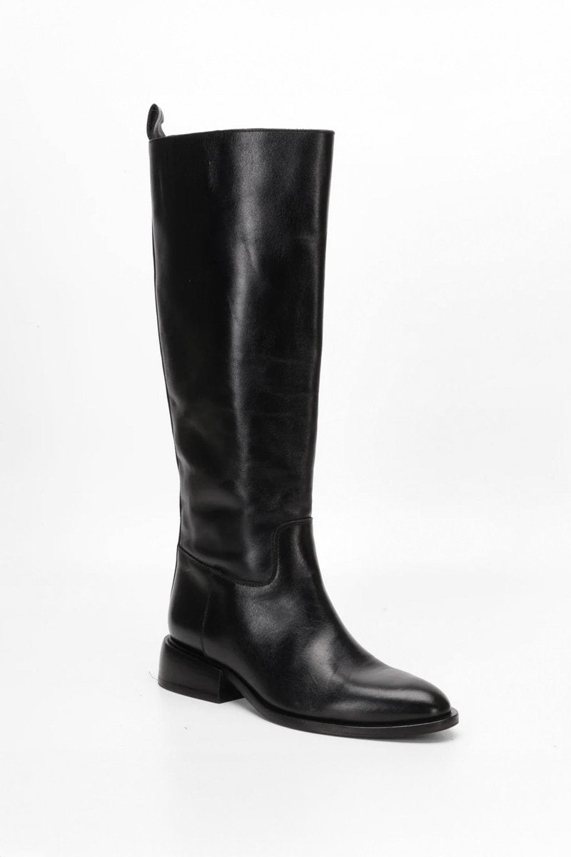Stivale in Pelle Lise Nero - AURA
