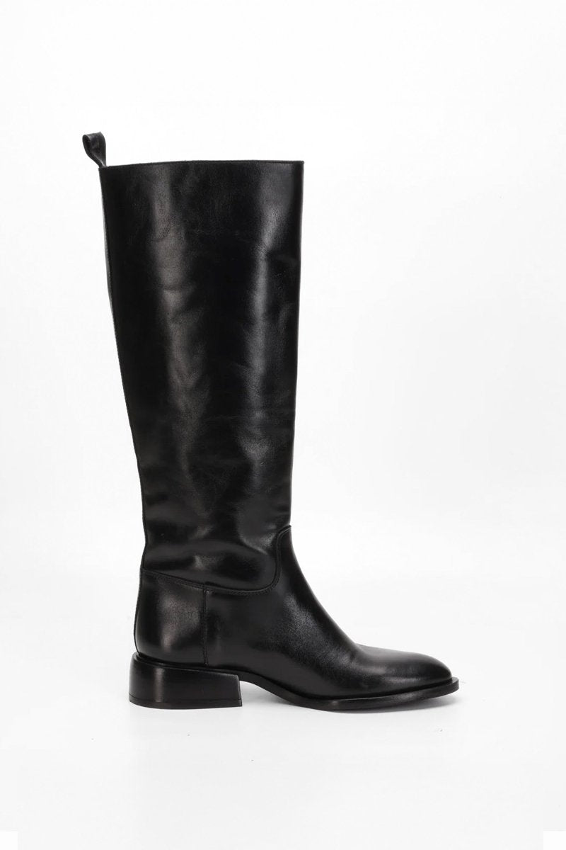 Stivale in Pelle Lise Nero - AURA