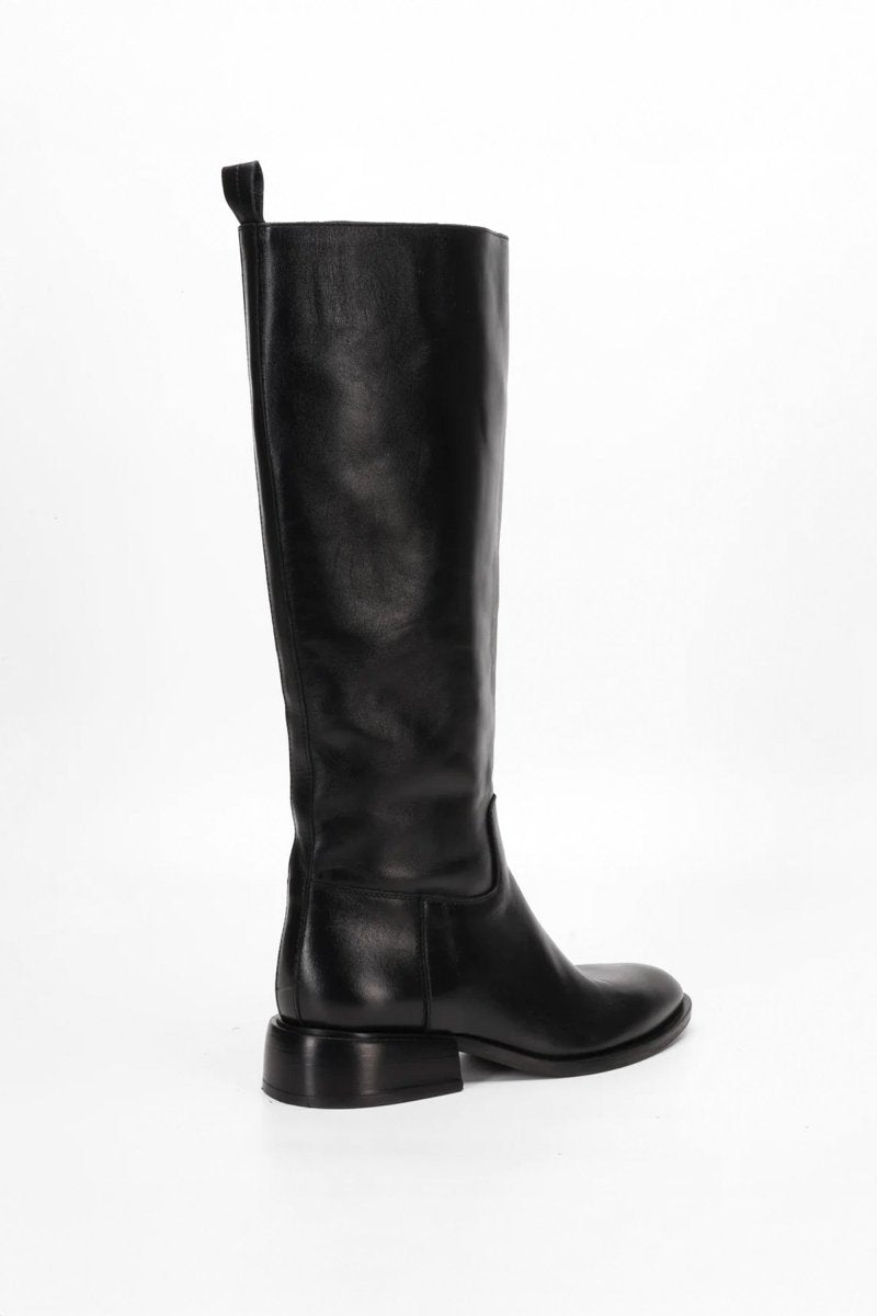 Stivale in Pelle Lise Nero - AURA
