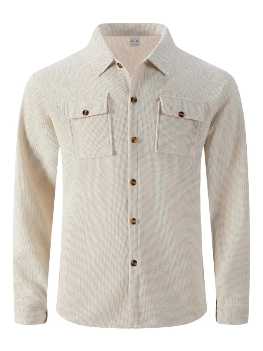 SveaKurd – Camisa de hombre en pana suave - AURA