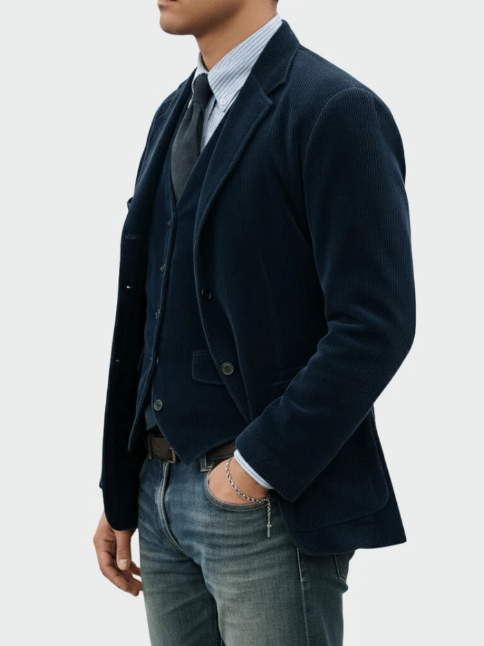 Tommy™ | Conjunto de 2 piezas: blazer y chaleco - AURA