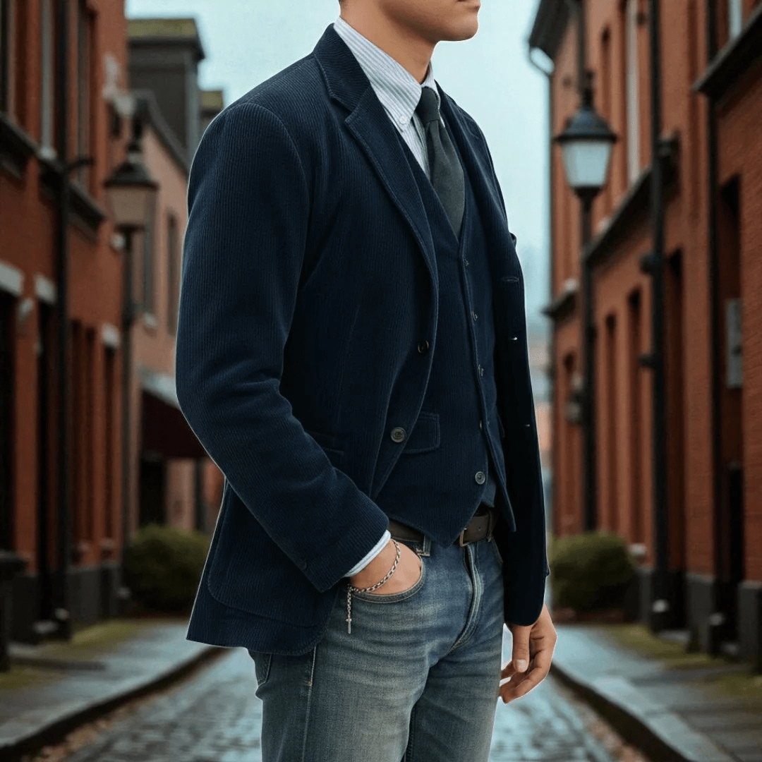 Tommy™ | Conjunto de 2 piezas: blazer y chaleco - AURA