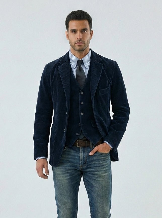 Tommy™ | Conjunto de 2 piezas: blazer y chaleco - AURA