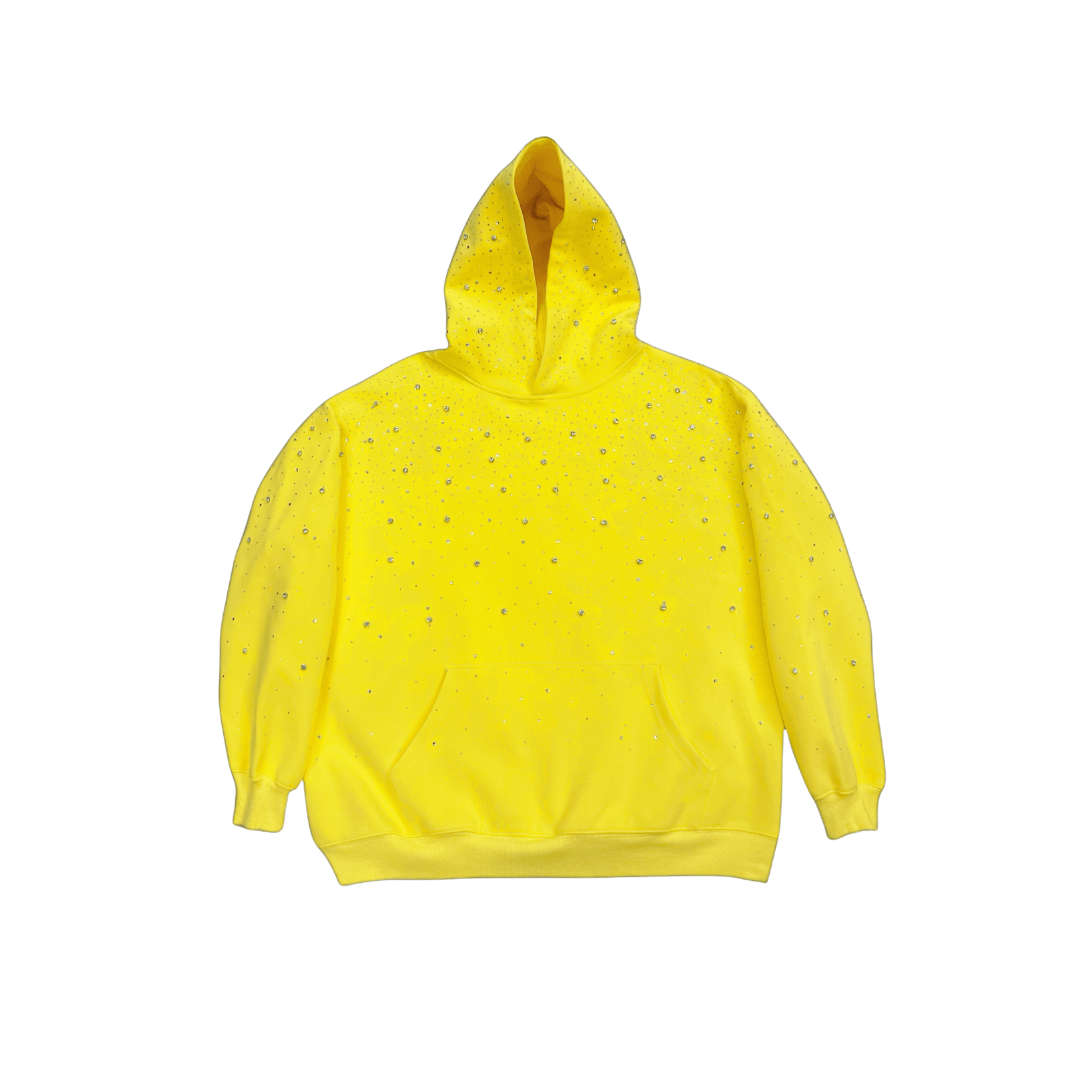 VYBES Rhinestone Galaxy Hoodie - AURA